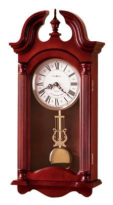 Howard Miller Everett Cherry Finish Wall Clock Howard Miller Everett Cherry Finish Wall Clock