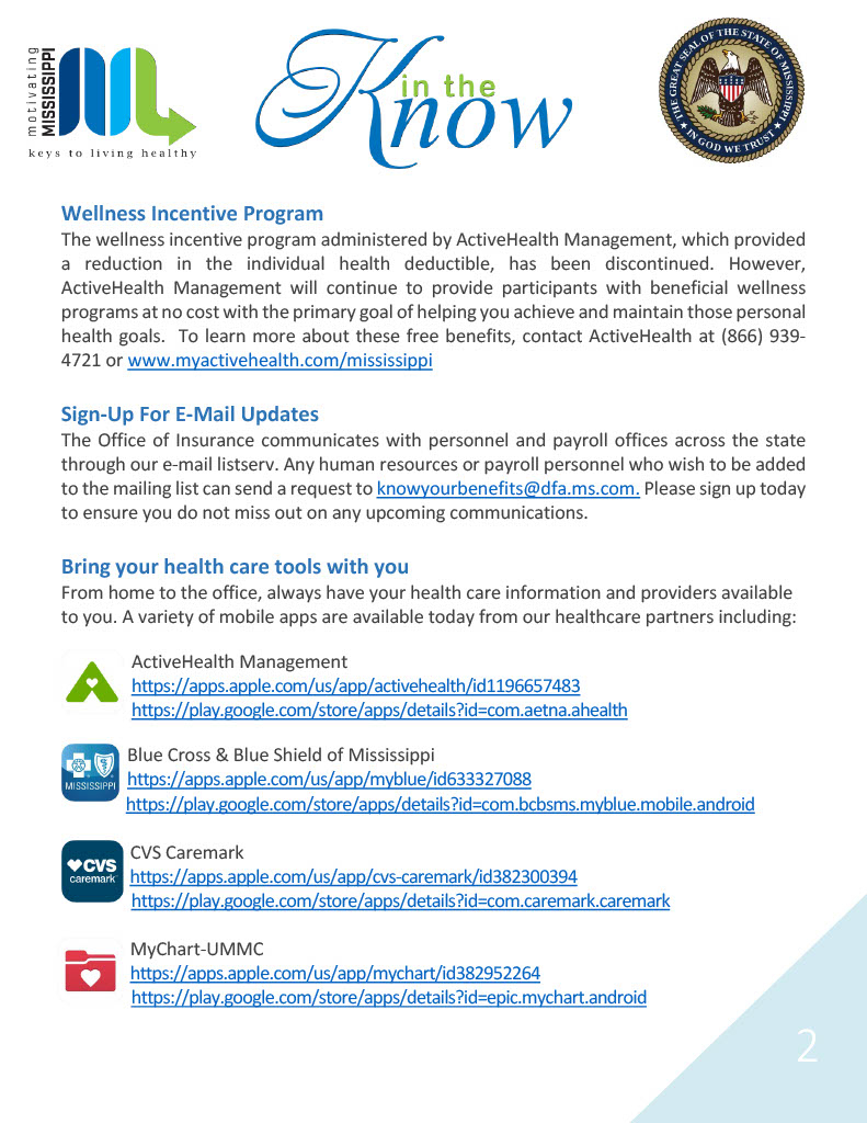 Know Your Benefits Newsletter-page 2